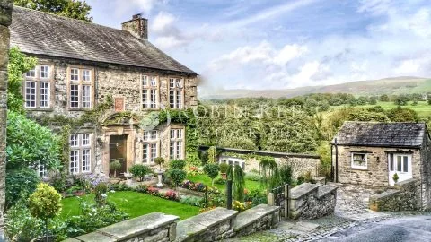 The Old Manor House, Kirkby Lonsdale photographic print by Robin Ree