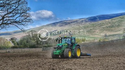 Tilling-the-fields Tilling the fields – farming in Cumbria – A4 & A3 print