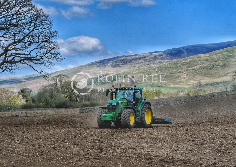 Tilling-the-fields Tilling the fields – farming in Cumbria – A4 & A3 print